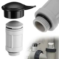 Válvula de aire ABS resistente para piscina con cubierta de inyector