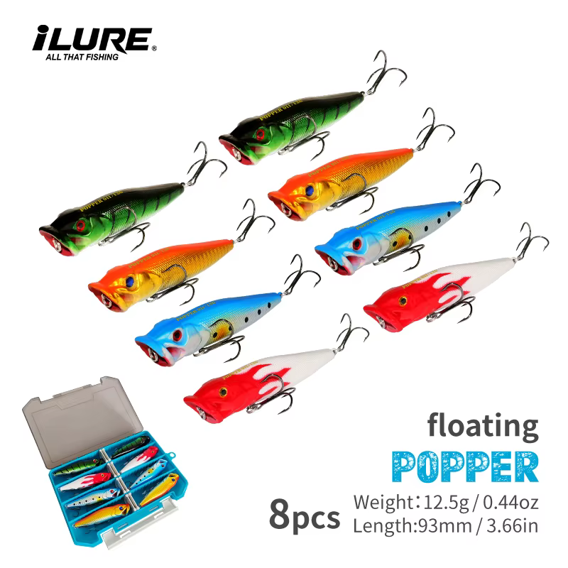 ILURE Crankbait flotante 93mm 12,5g - Trucha y lubina - imagen 2