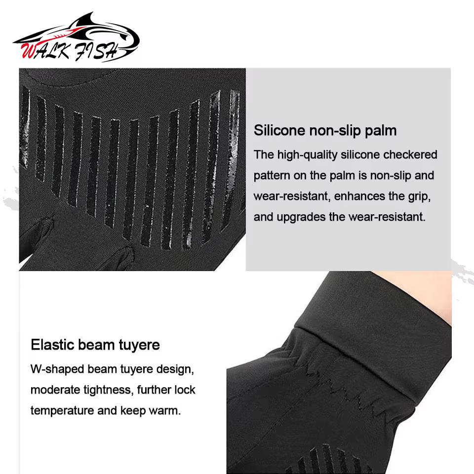 Guantes WALK FISH térmicos antihumedad para pesca de invierno - imagen 5