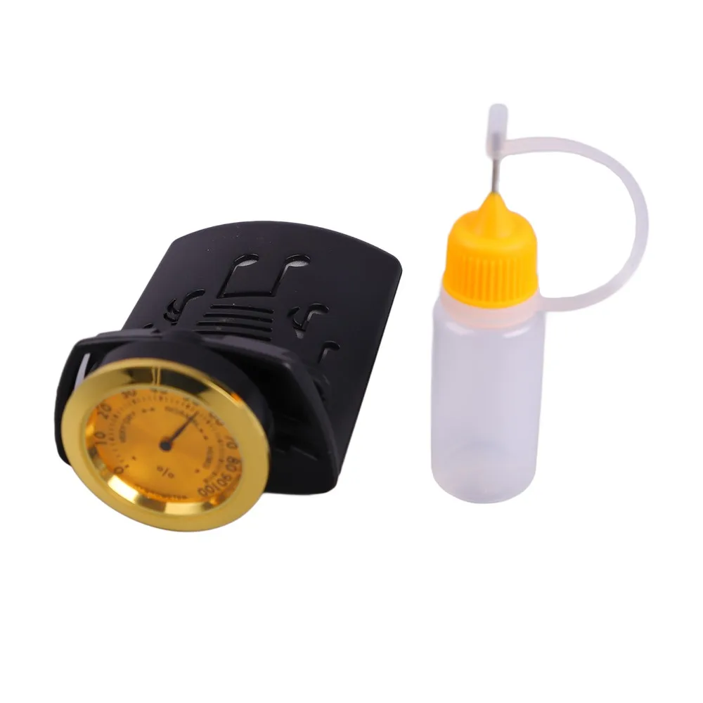 Humidificador de guitarra portátil con higrómetro y carcasa polímero - imagen 4