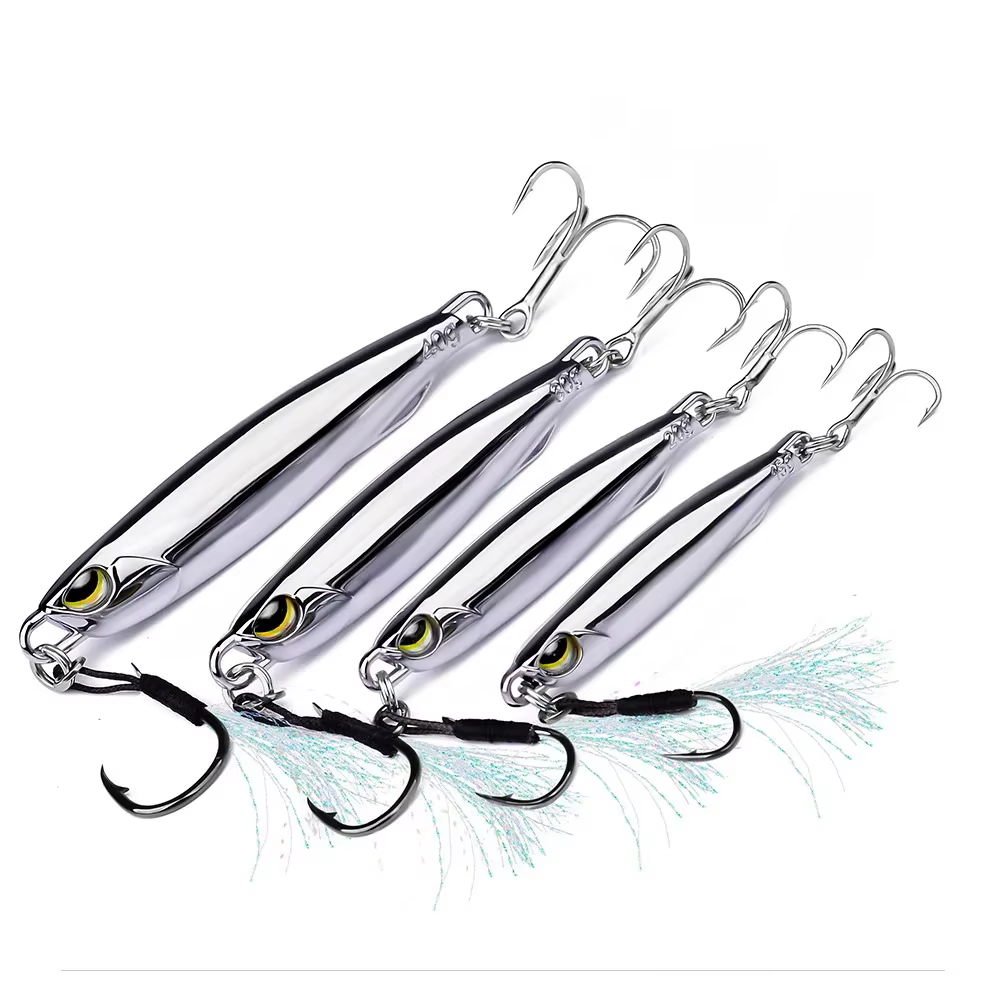 Jig Metálico Long Cast para Caballa y Peces Duros