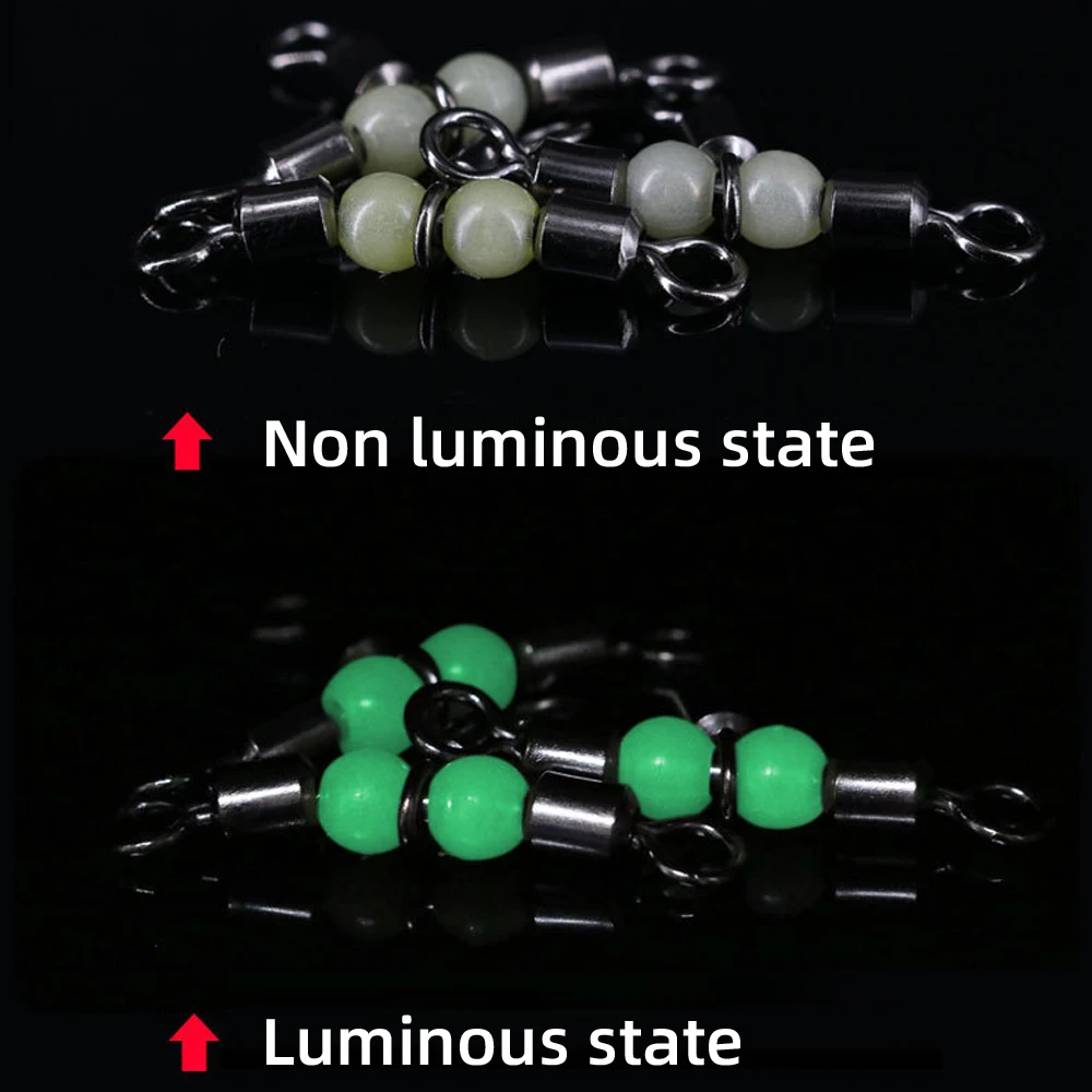Conector giratorio luminoso con cuentas fluorescentes - imagen 2