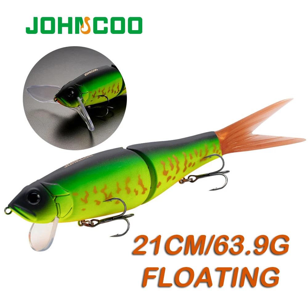 Pececillo Flotante 64g para Lücio y Lubina – 21cm