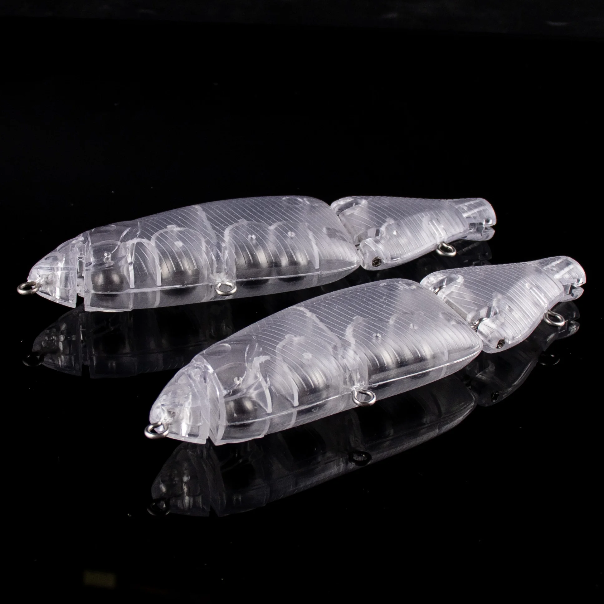 Señuelo articulado sin pintar Dr.Holife para pesca duro - imagen 3