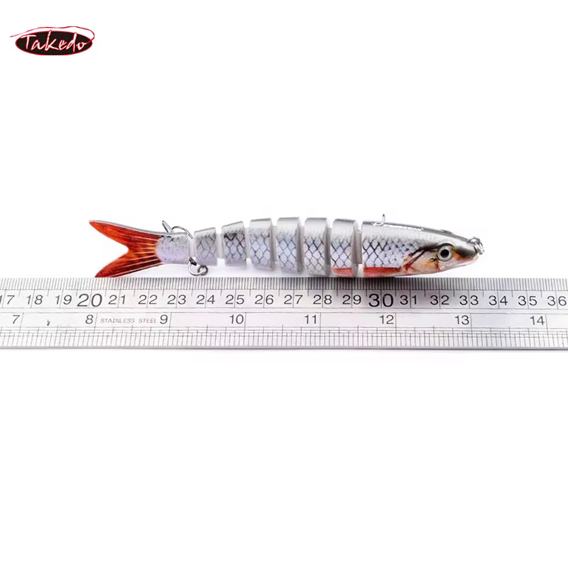 TAKEDO HS014 Cebos biónicos clásicos multisección para pesca deportiva