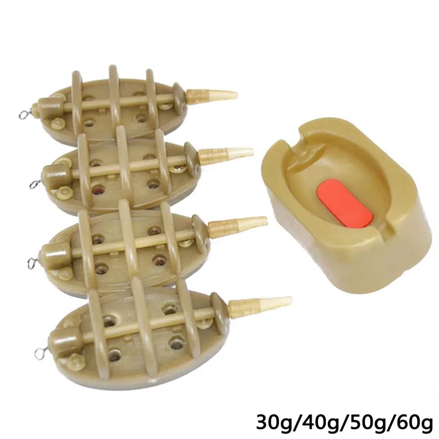 Method feeder inline para carpfishing con molde de cebo - imagen 3