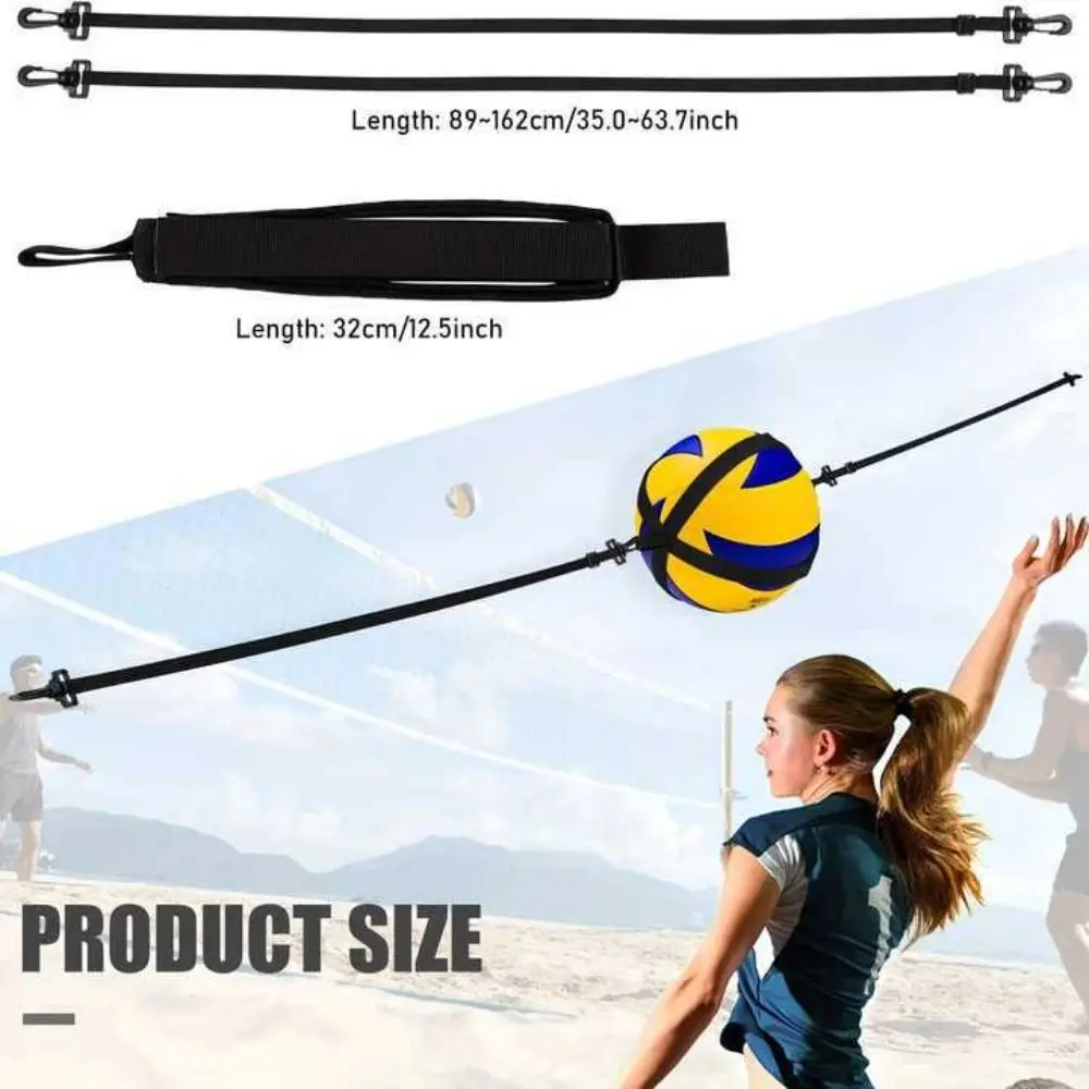 Cadena elástica de entrenamiento resistente y flexible para voleibol