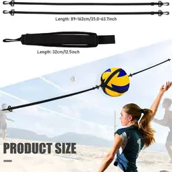 Cadena elástica de entrenamiento resistente y flexible para voleibol