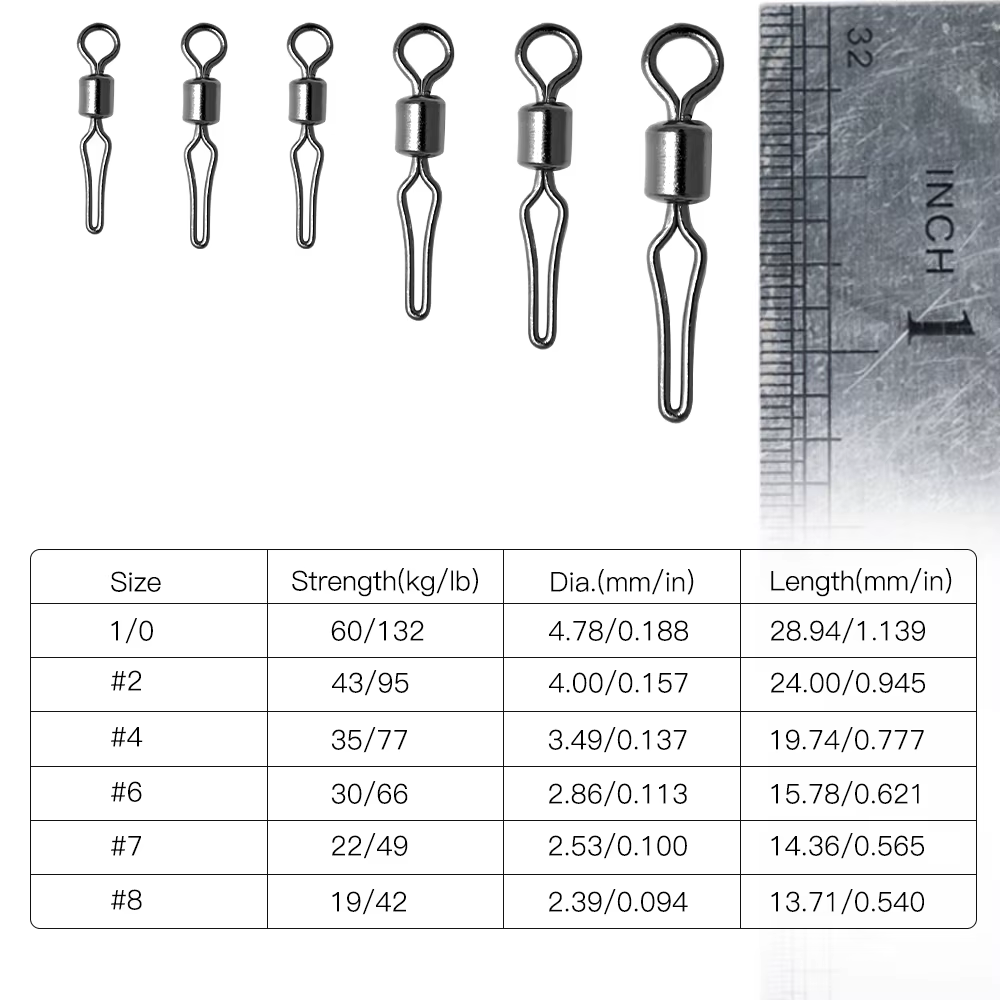 Clip Giratorio Quick Change para Dropshot - Accesorios terminal pesca - imagen 4