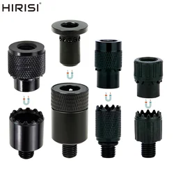 Hirisi AQ210 conector de cambio rápido de aluminio para carpa y feeder