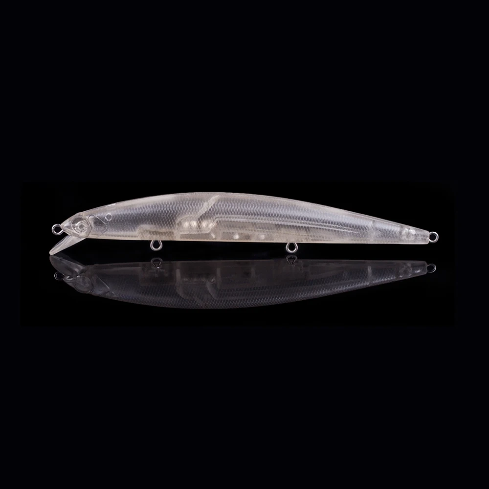 Hanlin Señuelo Lápiz Flotante Transparente de Plástico Duro - imagen 2
