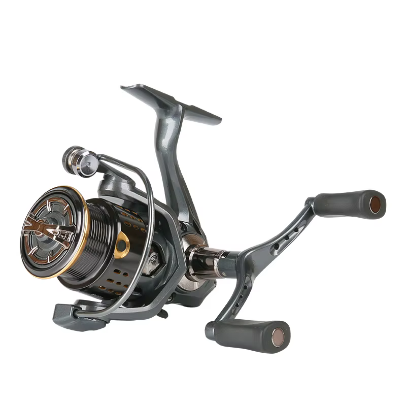 Carrete DA 2000S/3000S – 5 rodamientos, doble balancín metal, 15kg arrastre - imagen 3