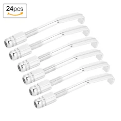 Ganchos de tensión ajustables para banjo de zinc plateado