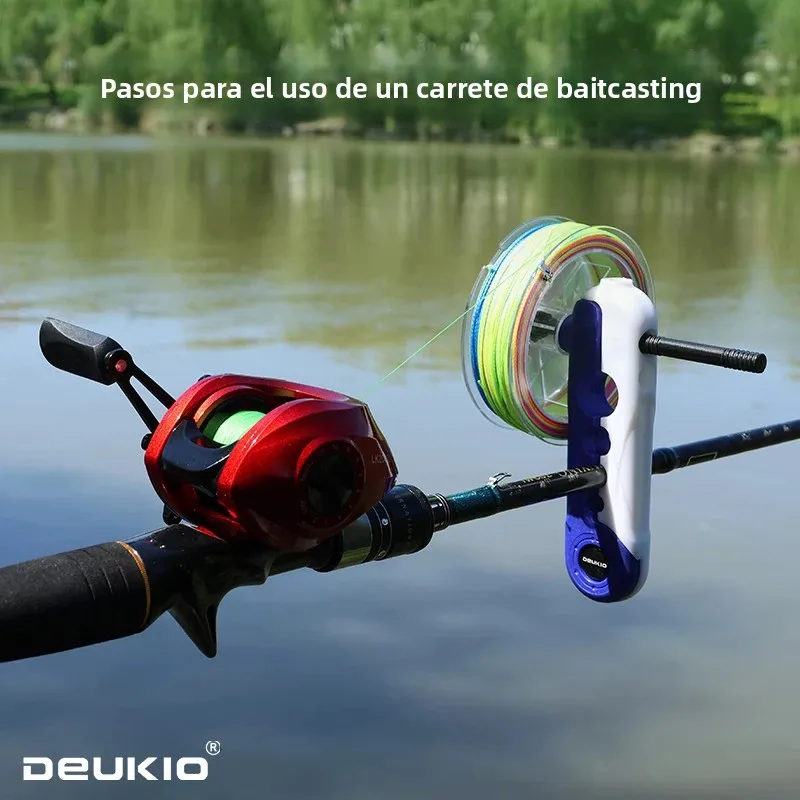 Enrollador de línea portátil ABS para pesca de carpa - imagen 3