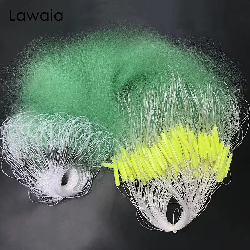 Red de nylon para pesca 40 m con plomo colgante y flotador - imagen 3
