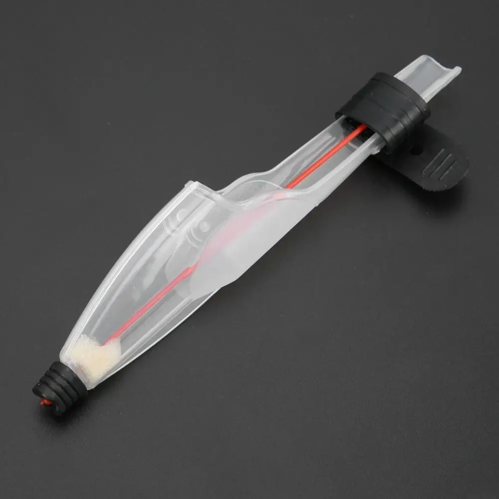 Protector punta caña PVC – Funda blanca para pesca deportiva - imagen 2
