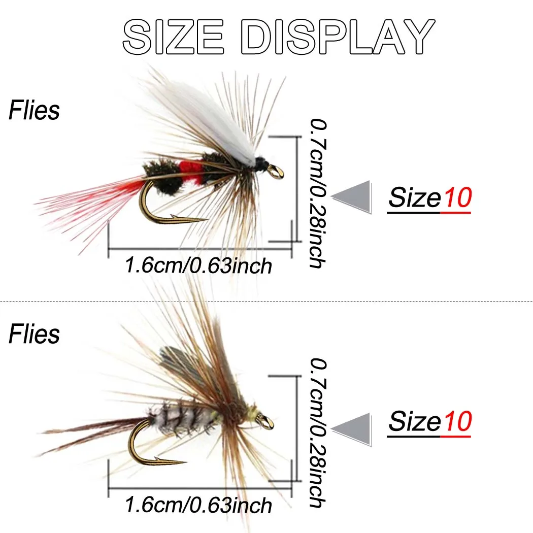 Moscas artificiales Bead Head Midge para pesca de trucha
