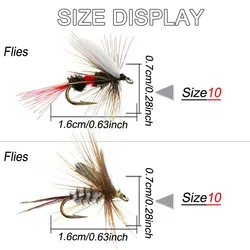 Moscas artificiales Bead Head Midge para pesca de trucha