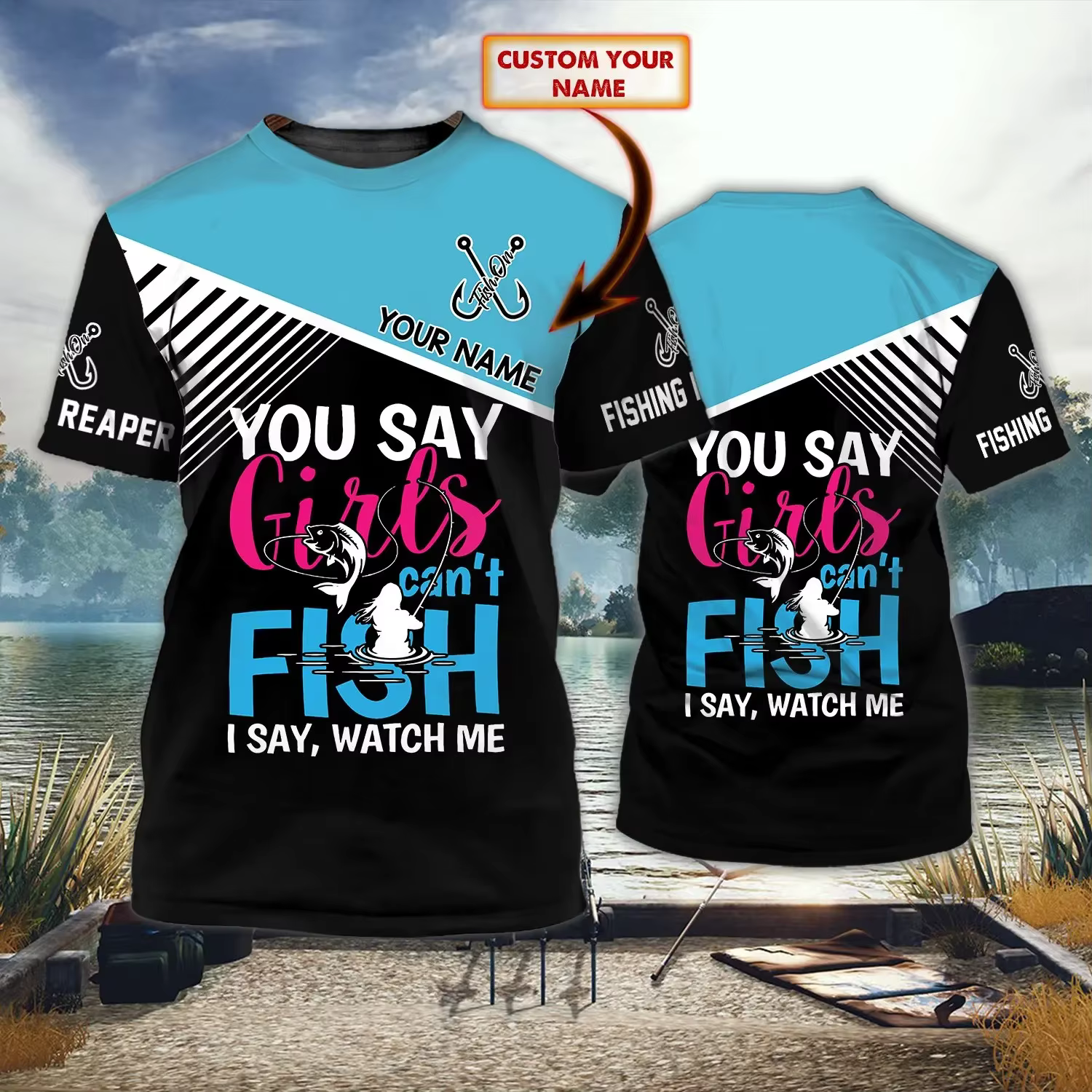 Camiseta técnica pesca hombre manga corta - imagen 2