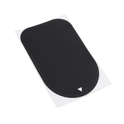Pegatinas de PVC negras para válvulas de bicicleta