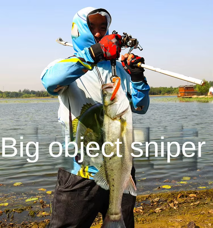 Caña ultraligera BOSHA 3 # de carbono para pesca en roca - imagen 3