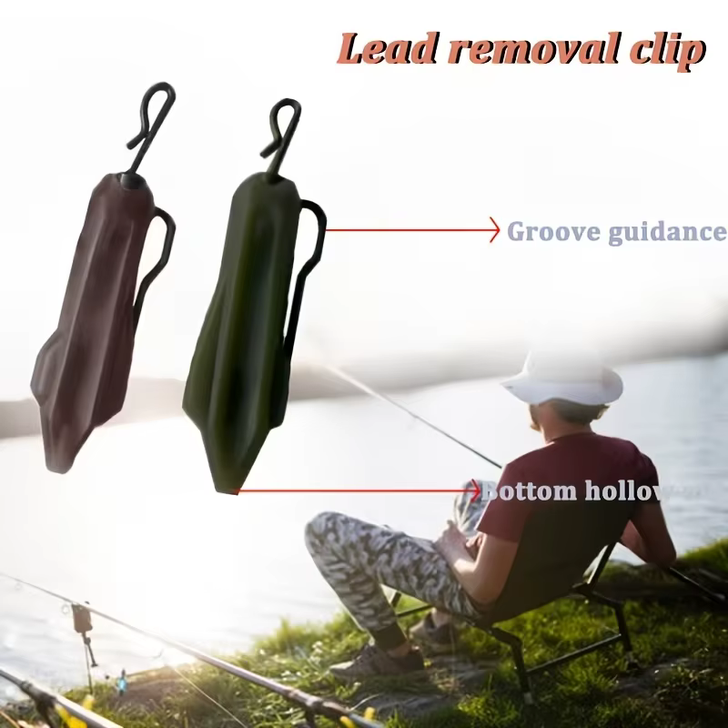 Clip liberador de plomo para pesca de carpa – Accesorio anti-enredos - imagen 5