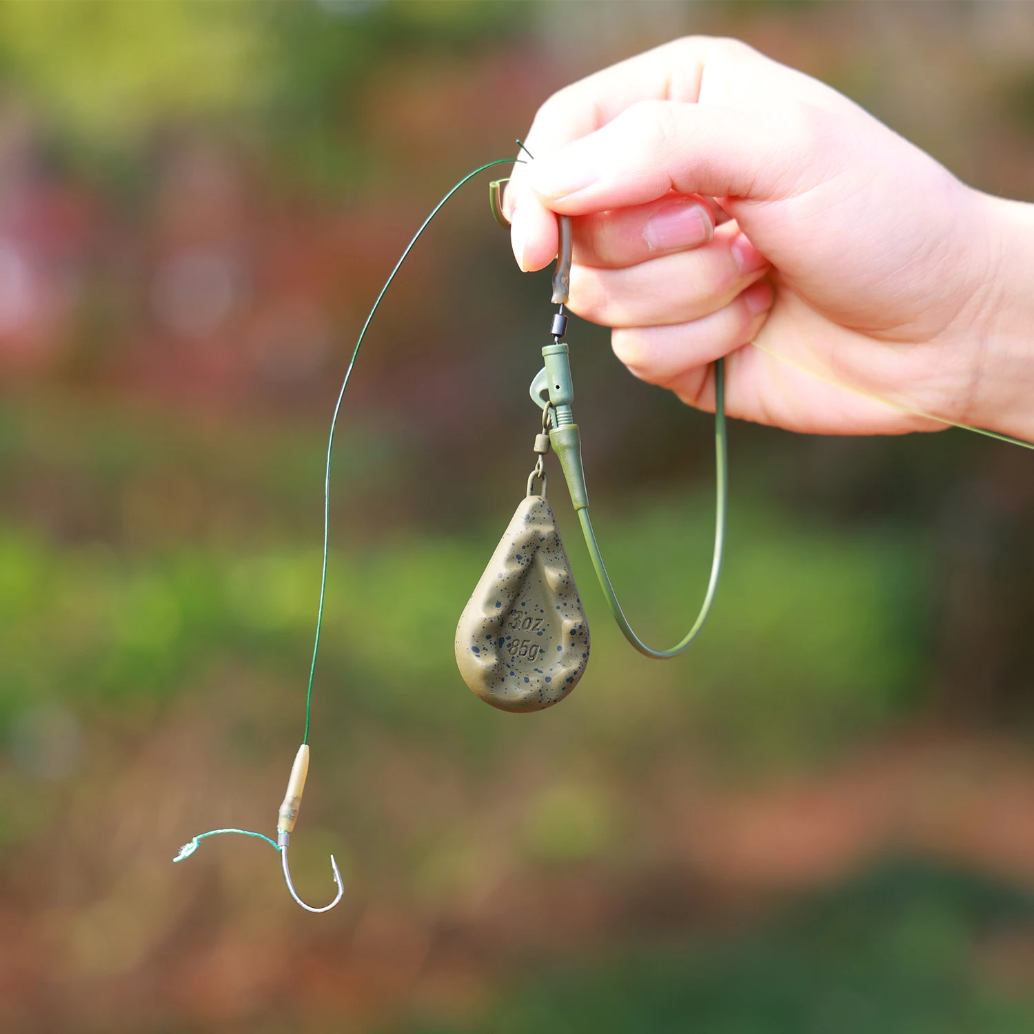 Sougayilang Plomos giratorios para pesca de carpa en río - imagen 3