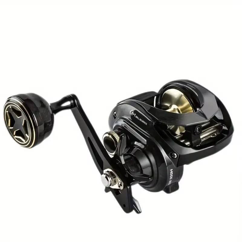 Carrete Baitcasting SW Serie 6.4:1 – Carbono 35 lb Agua Dulce y Salada