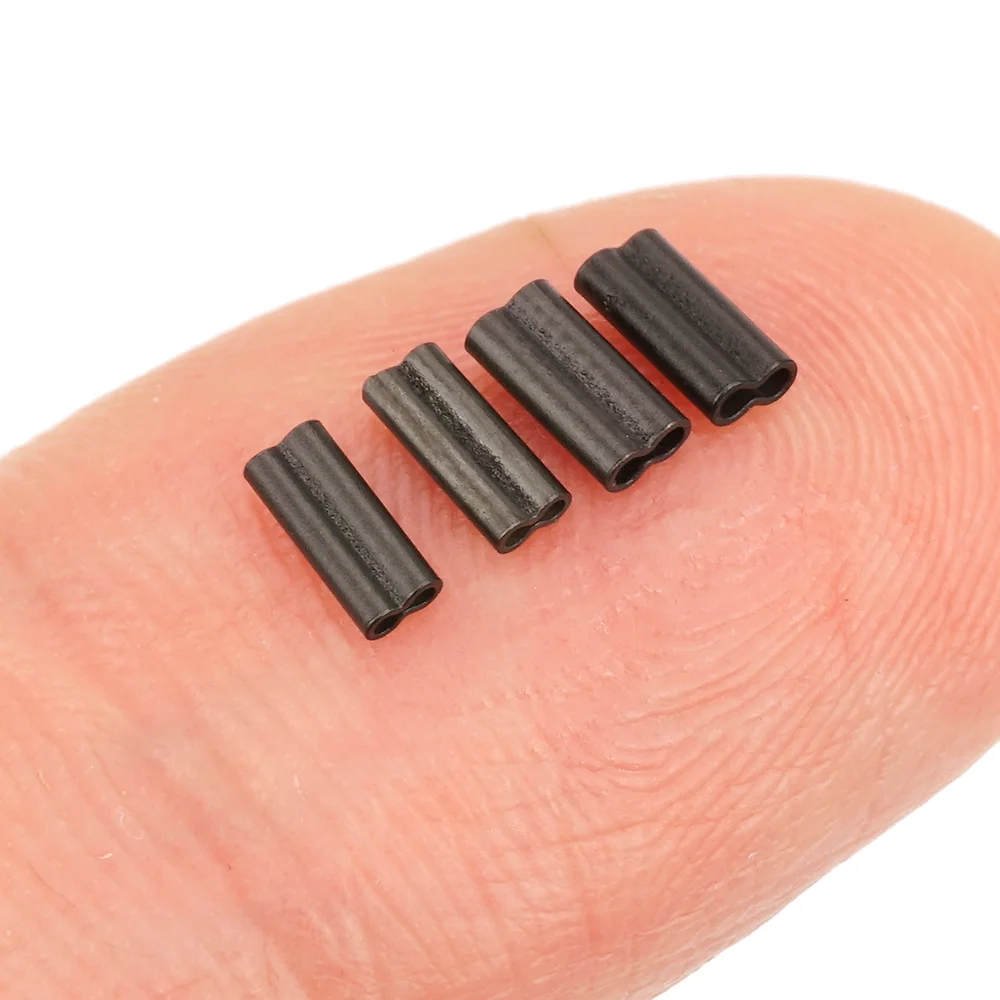 Manguitos de engarce de cobre doble Hirisi para hilo de acero - imagen 4