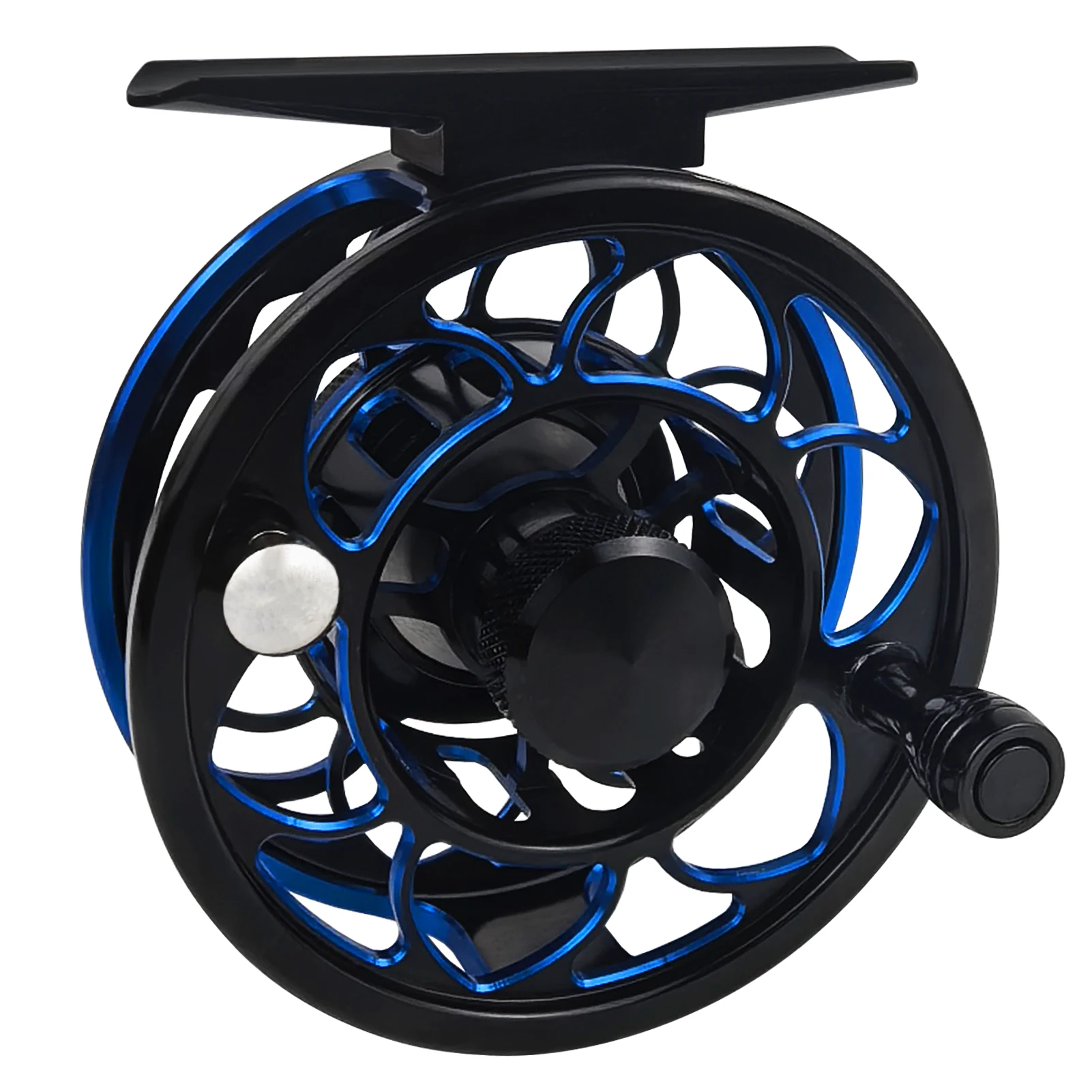 Carrete de pesca ultraligero FREE FISHER en azul y negro
