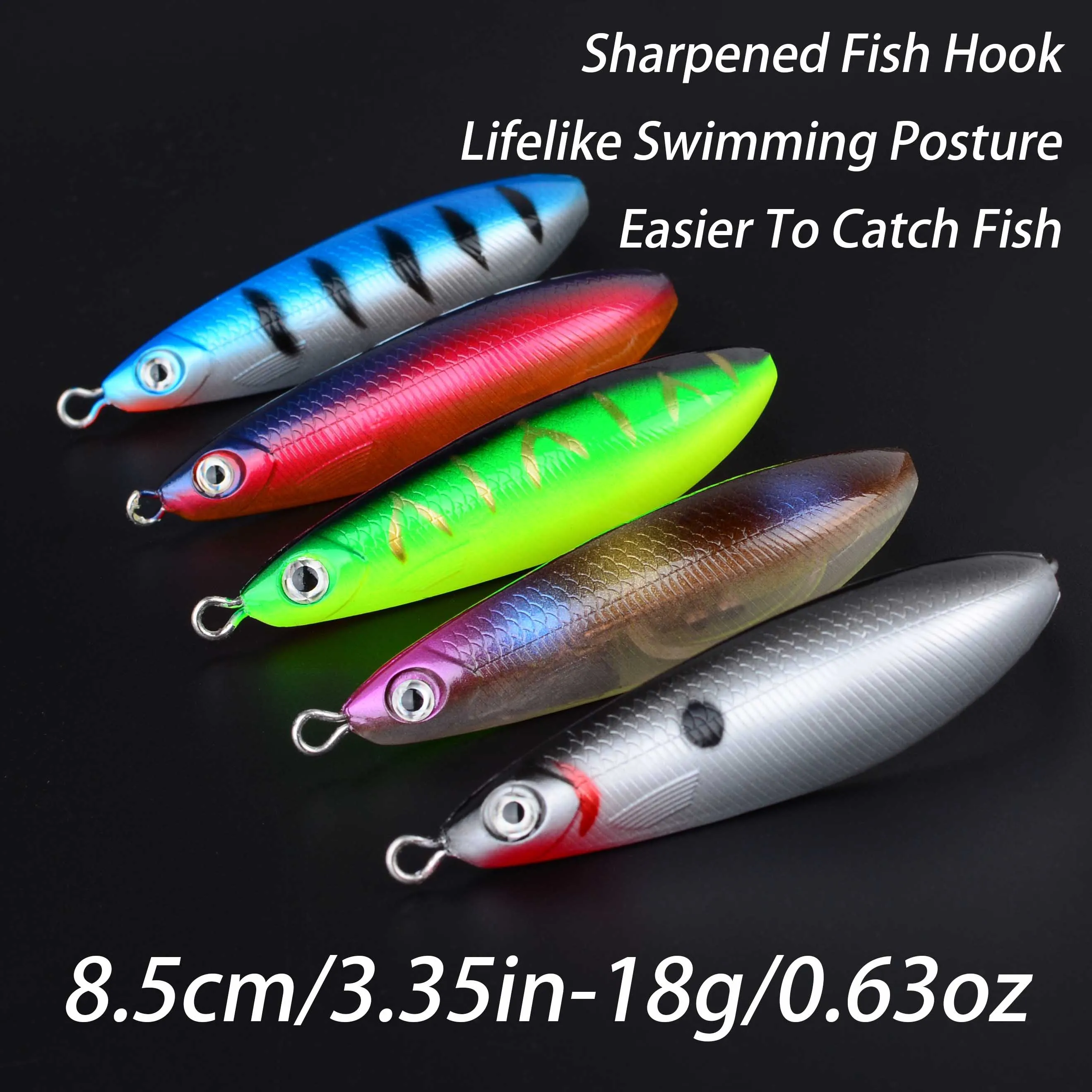 Detalle del señuelo para pesca