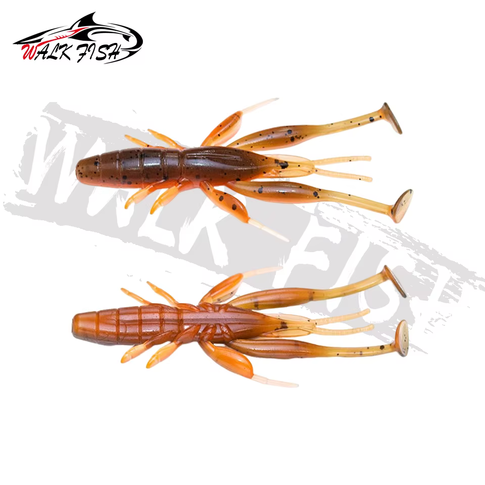 WALK FISH Camarón 7cm – Señuelo TPE realista flotante - imagen 3