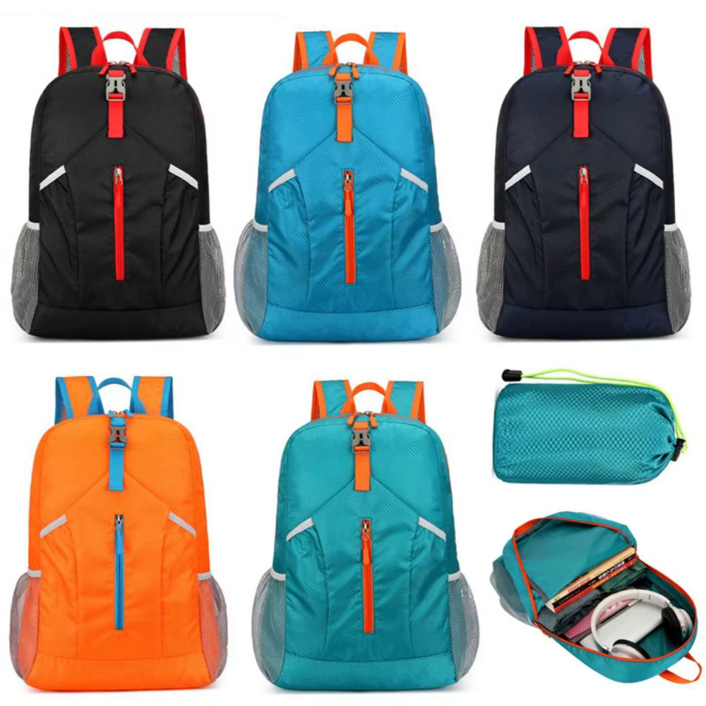 Mochila Plegable 20~35L Impermeable – Ultraligera para Viajes y Outdoor - imagen 4