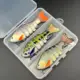 Señuelo flexible hundimiento biónico articulado para pesca - imagen 3