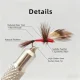 Dryfly jorobado rojo para pesca con mosca - imagen 5