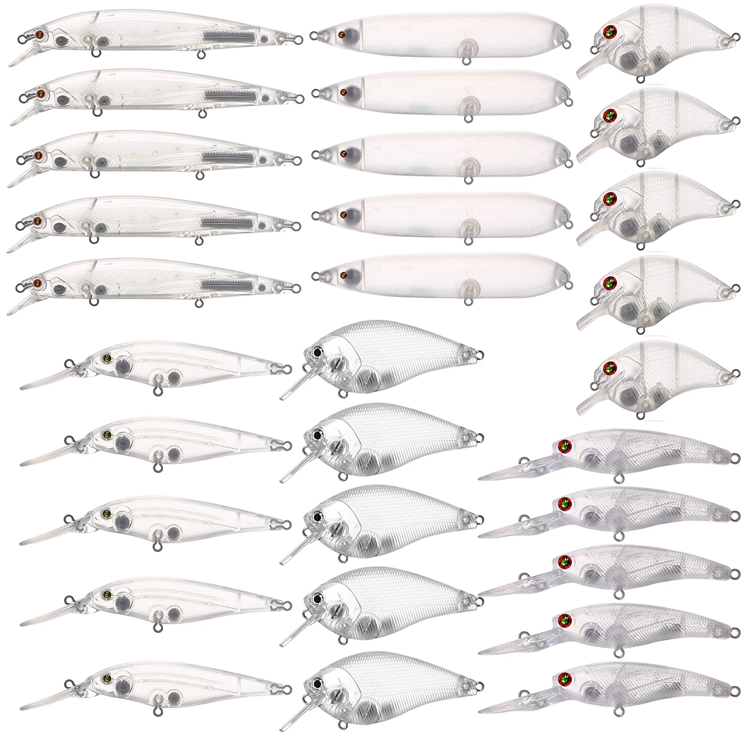Free Fisher set de señuelos crankbaits y VIB para pesca - imagen 3
