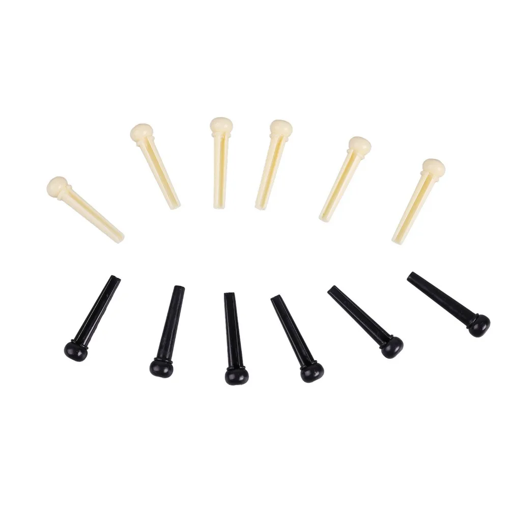 Extractor de metal para pasadores de puente guitarra acústica marfil/negro