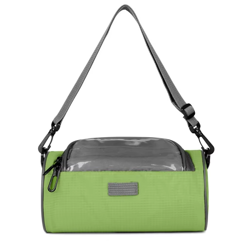 bolsa impermeable para bicicleta con cremalleras dobles y acolchado interior