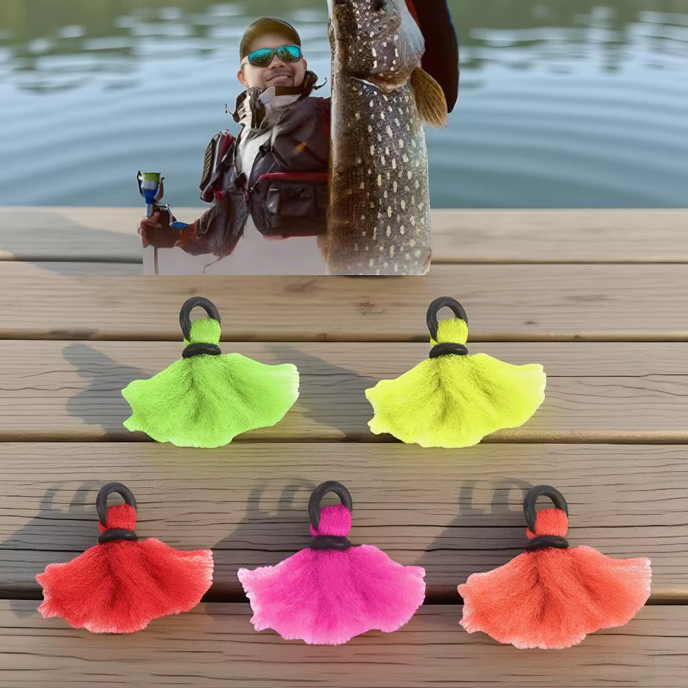 Flotadores de pesca con mosca de alta visibilidad y anzuelo - imagen 3
