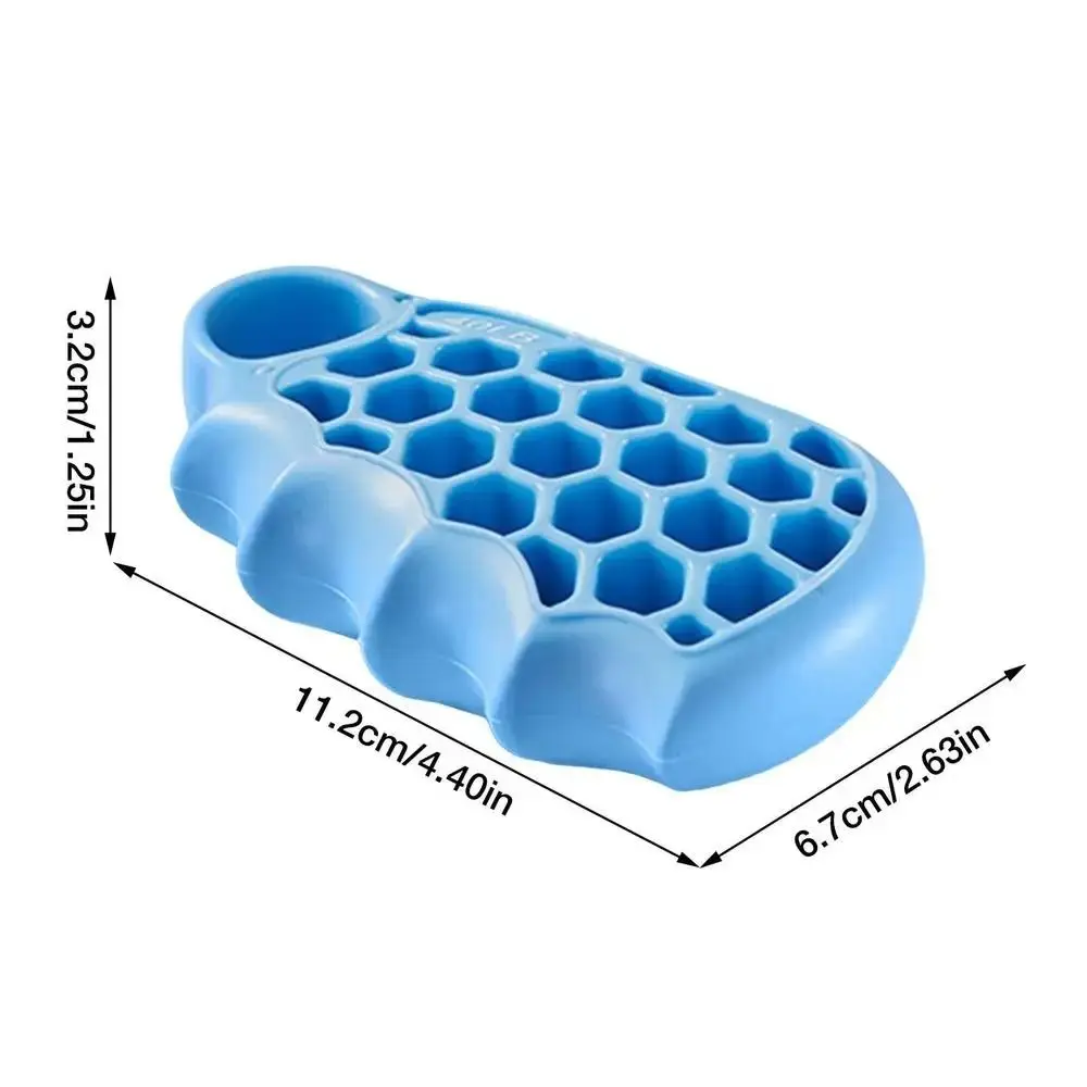 Entrenador de fuerza de agarre hexagonal tipo panal de abeja