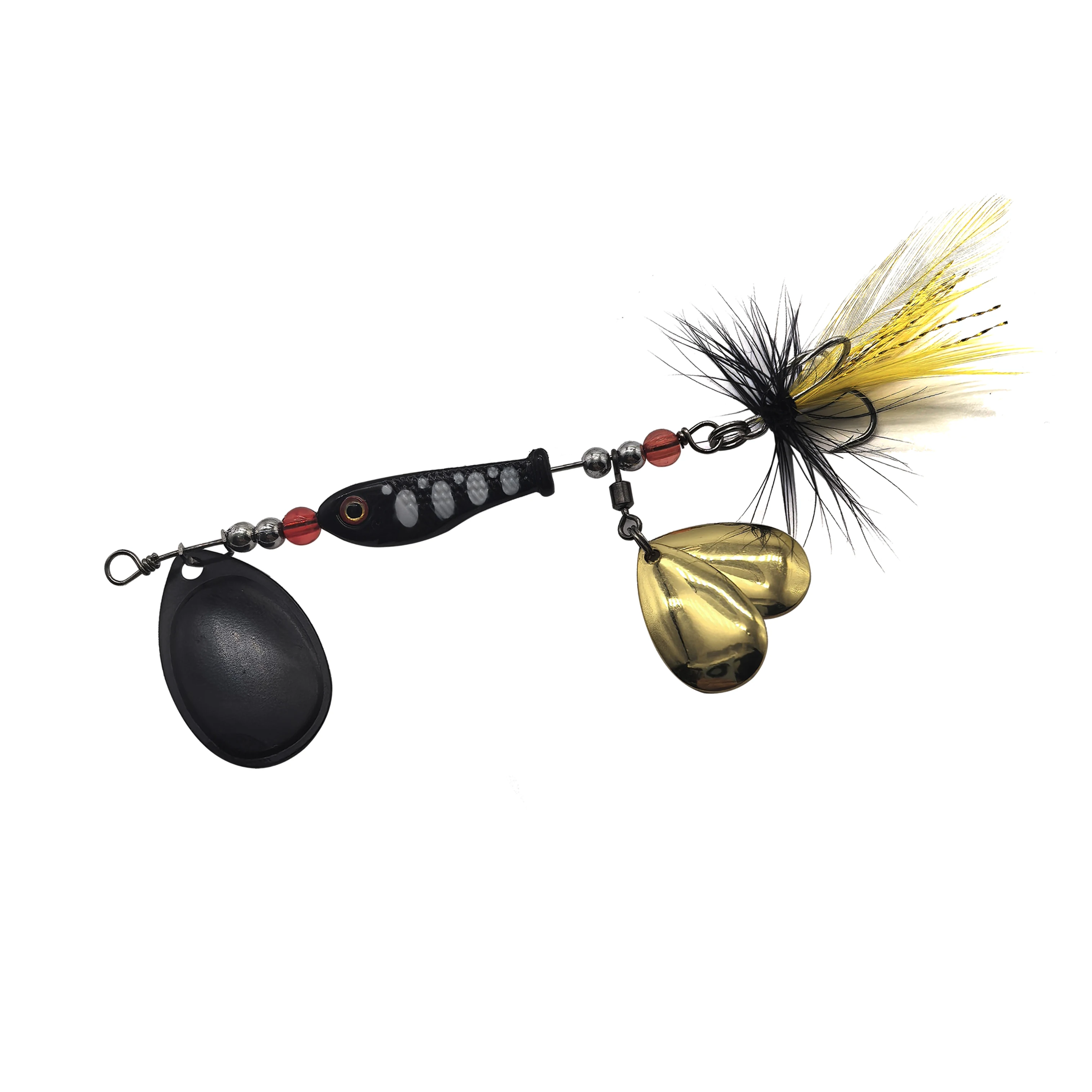 Mycena Buzzbait hoja múltiple Jig bailarina para lubina - imagen 3
