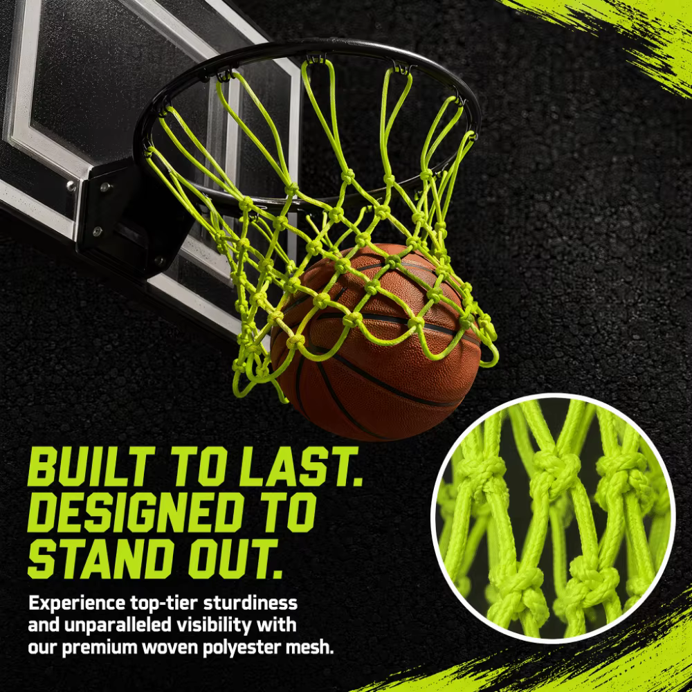 Malla de Baloncesto con Bolsa Repuesto Brilla en la Oscuridad - imagen 5