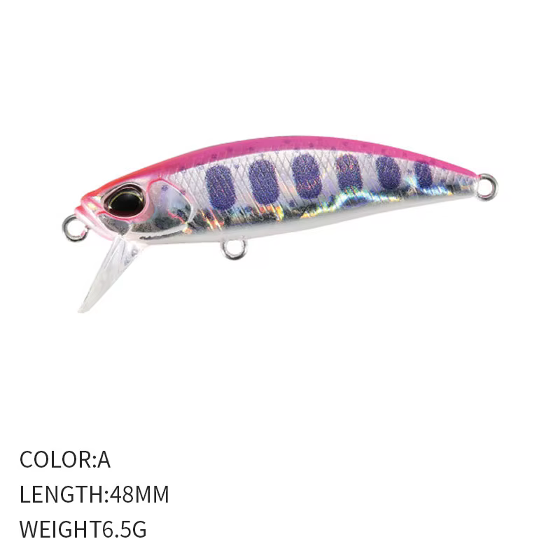 Señuelo pececillo hundidor Wobblers - 48mm para trucha y lubina