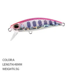 Señuelo pececillo hundidor Wobblers - 48mm para trucha y lubina