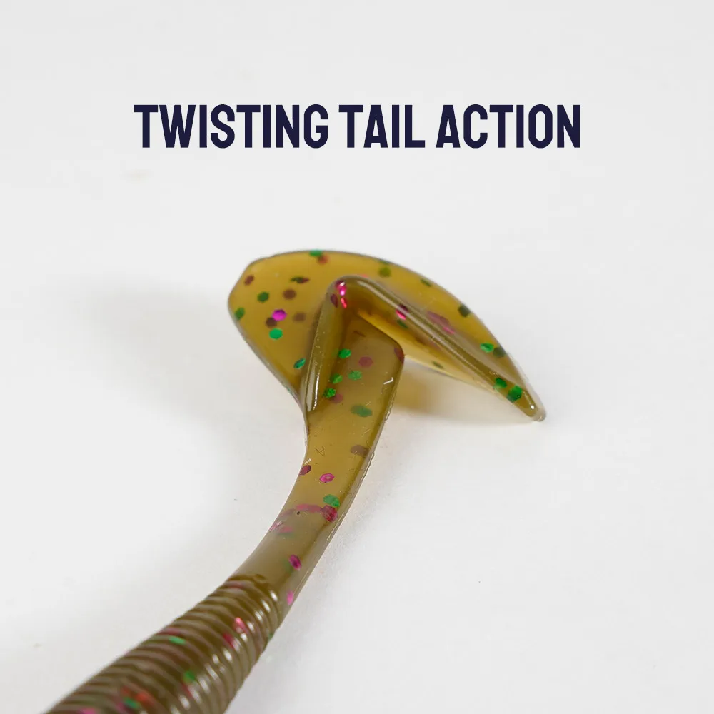 Vinilo Paddle Tail Speed Worm NOEBY Shad – para lucio y perca - imagen 4