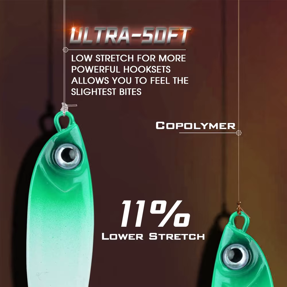 ZUKIBO Línea de Fluorocarbono Invisible Hundimiento Rápido - imagen 5