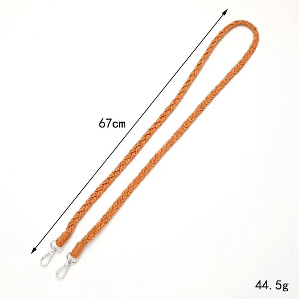 Correa bolso cruzado trenzado artesanal desmontable para mujer - imagen 5