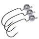 Anzuelos Jig Head con plomos y púas para vinilo shad - imagen 4
