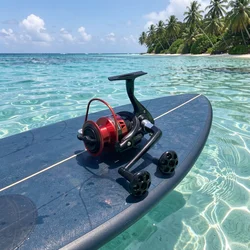 Carrete Spinning para Mar – Cuerpo Metálico y Engranaje Potente