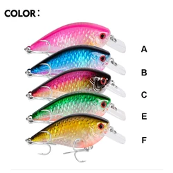 Proberos Wobblers Minnow Crankbait flotantes para lucio